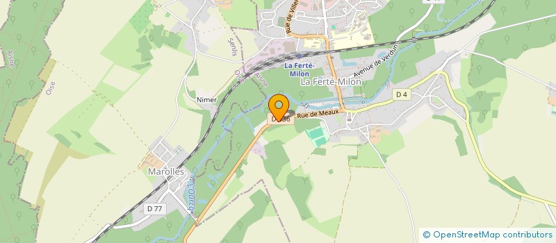 localisation de l'entreprise MONSIEUR KEVIN EKLU-NATEY  LA FERTE MILON