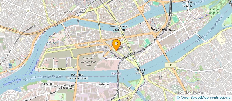 localisation de l'entreprise MONSIEUR KEVIN ELAIN à NANTES