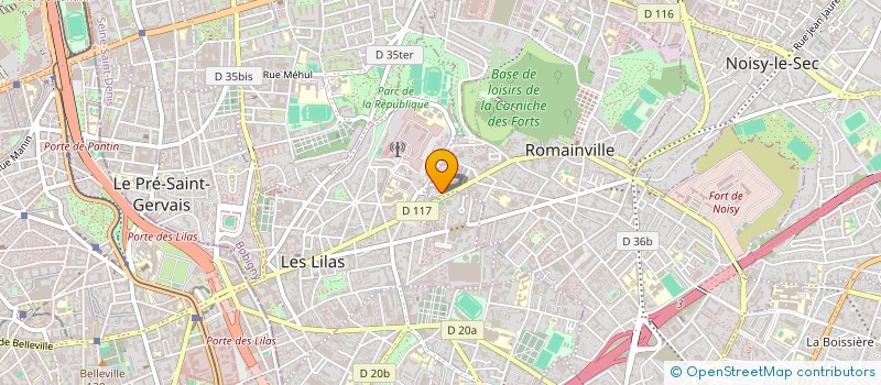 localisation de l'entreprise MONSIEUR KEVIN ETEL à ROMAINVILLE
