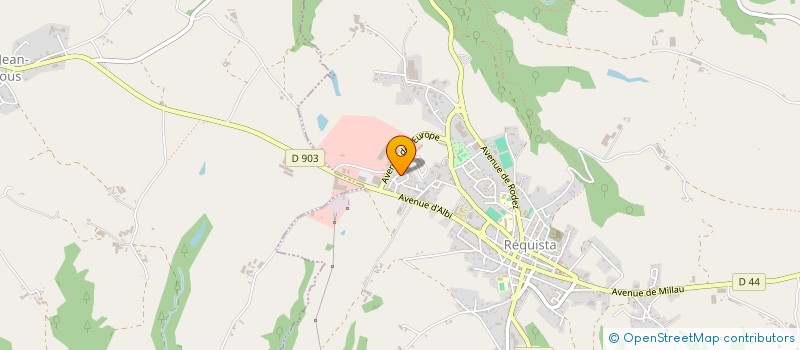 localisation de l'entreprise MONSIEUR KEVIN FABRE  DURENQUE