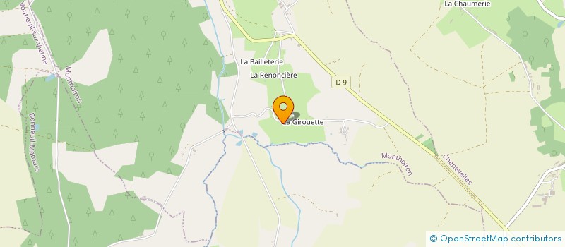 localisation de l'entreprise MONSIEUR KEVIN FALK à MONTHOIRON