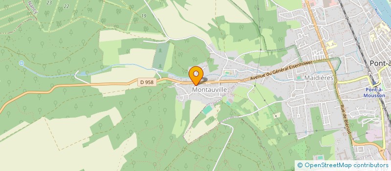 localisation de l'entreprise MONSIEUR KEVIN FANELLI  MONTAUVILLE