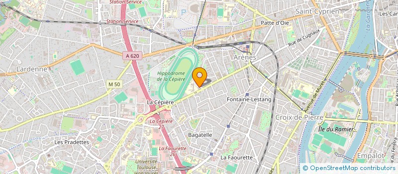 localisation de l'entreprise MONSIEUR KEVIN FANON  TOULOUSE