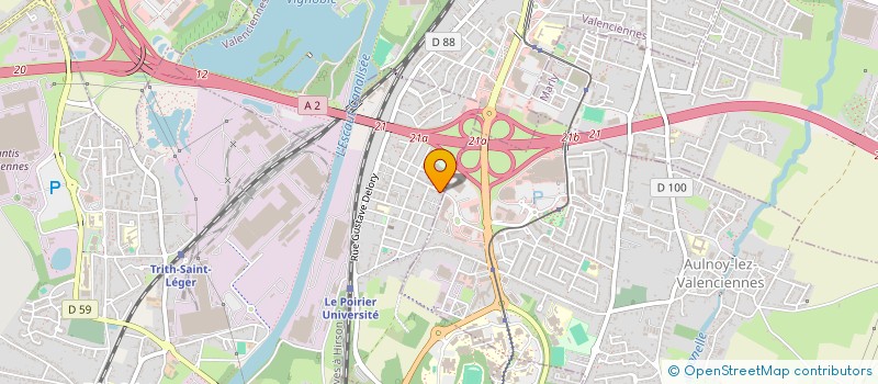 localisation de l'entreprise MONSIEUR KEVIN FARDOUX  TRITH-SAINT-LEGER