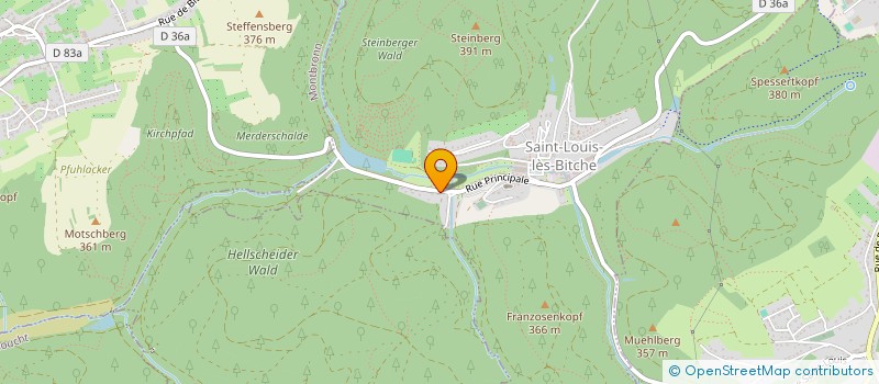 localisation de l'entreprise MONSIEUR KEVIN FELLI  SAINT-LOUIS-LES-BITCHE