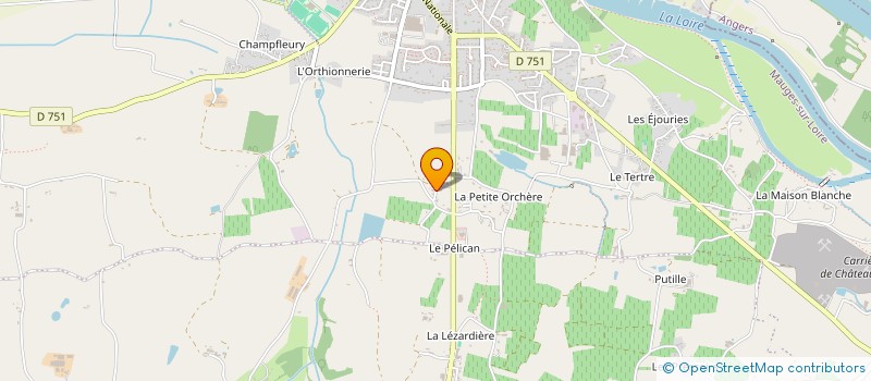 localisation de l'entreprise MONSIEUR KEVIN FERNANDEZ à MAUGES-SUR-LOIRE