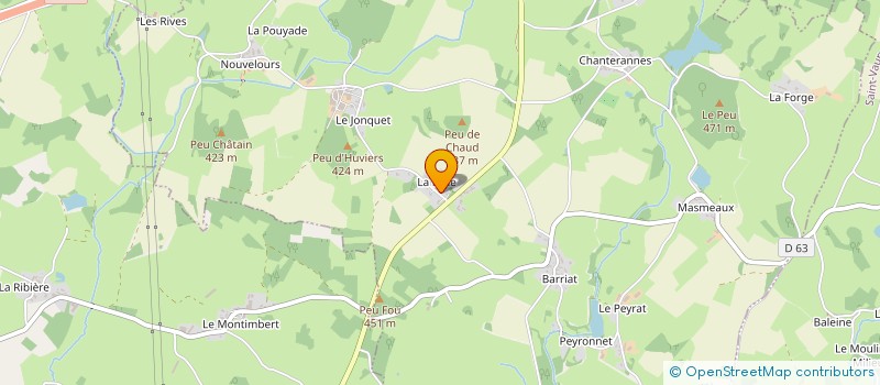 localisation de l'entreprise MONSIEUR KEVIN FERRAND à LE GRAND-BOURG