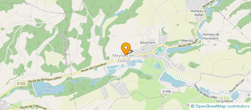 localisation de l'entreprise MONSIEUR KEVIN FERRANTE  MEYRIEU-LES-ETANGS