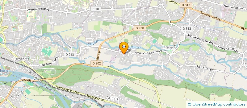 localisation de l'entreprise MONSIEUR KEVIN FERREIRA DE ALMEIDA  IDRON