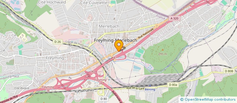 localisation de l'entreprise MONSIEUR KEVIN FLAUS  ROSBRUCK