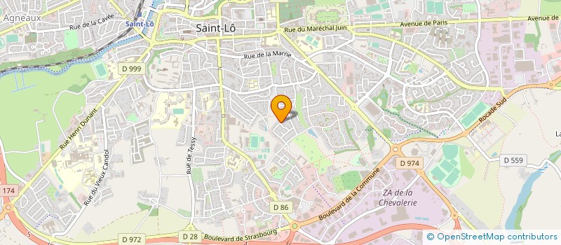 localisation de l'entreprise MONSIEUR KEVIN FOLLIOT  SAINT-LO