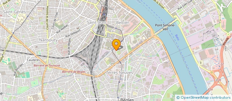 localisation de l'entreprise MONSIEUR KEVIN FOSU  BORDEAUX