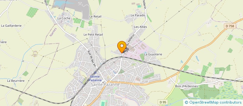 localisation de l'entreprise MONSIEUR KEVIN FOUCAULT à SAINTE-PAZANNE