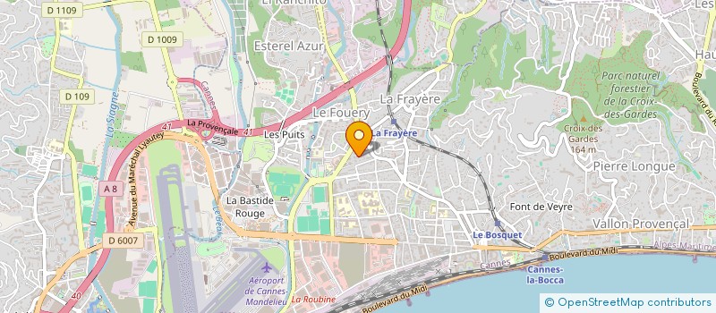 localisation de l'entreprise MONSIEUR KEVIN FOULON  CANNES