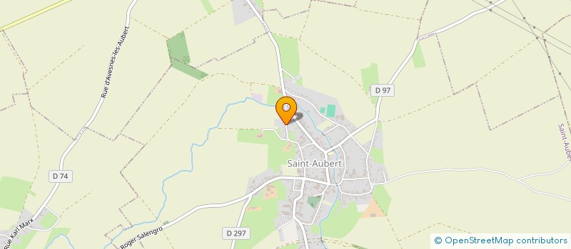 localisation de l'entreprise MONSIEUR KEVIN FOURMOY à SAINT-AUBERT