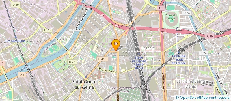 localisation de l'entreprise MONSIEUR KEVIN FOURNIER à SAINT-DENIS