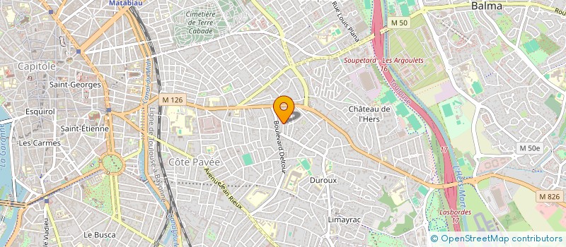 localisation de l'entreprise MONSIEUR KEVIN FOURNIER  TOULOUSE