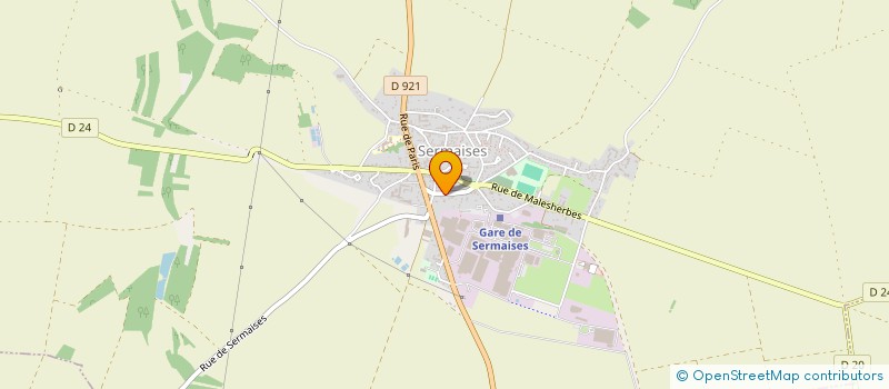 localisation de l'entreprise MONSIEUR KEVIN FOURNO à SERMAISES