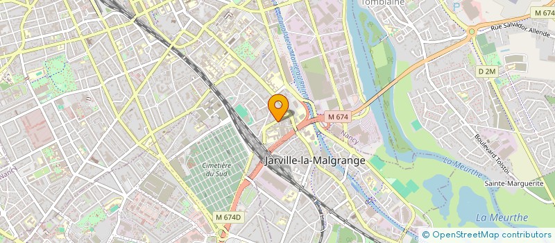 localisation de l'entreprise MONSIEUR KEVIN FRAGA PEREIRA  NANCY