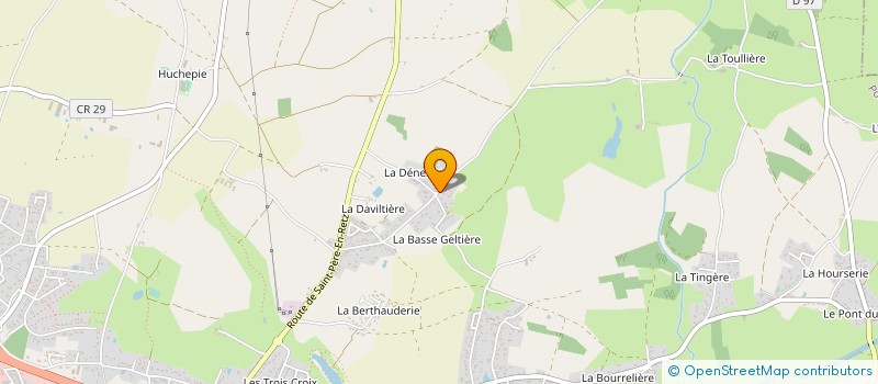 localisation de l'entreprise MONSIEUR KEVIN FRANCHETEAU  LA BERNERIE-EN-RETZ