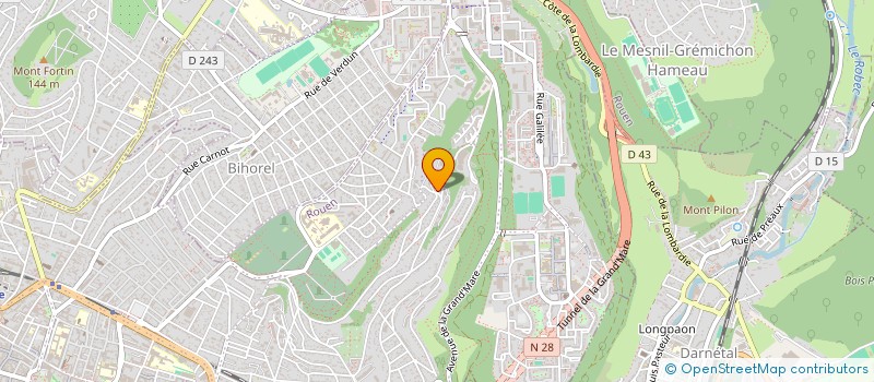 localisation de l'entreprise MONSIEUR KEVIN FRANCOIS  ROUEN