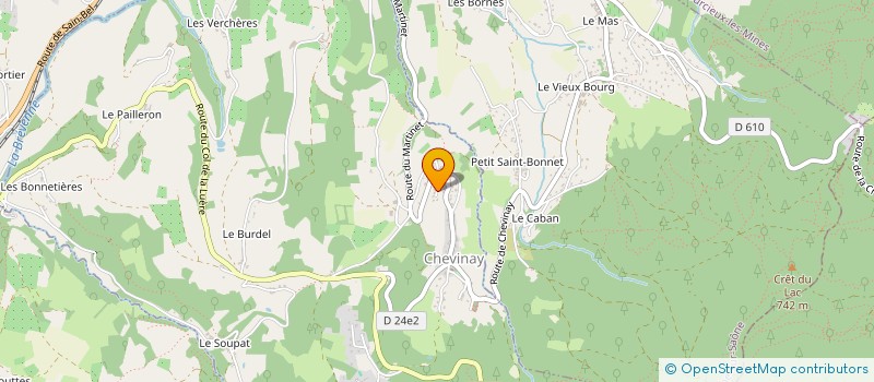 localisation de l'entreprise MONSIEUR KEVIN FREDIERE  SAVIGNY