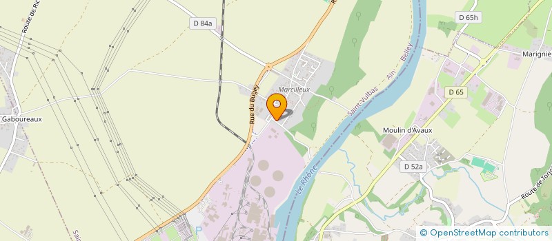 localisation de l'entreprise MONSIEUR KEVIN FRONTERA SIMONIN  SAINT-VULBAS