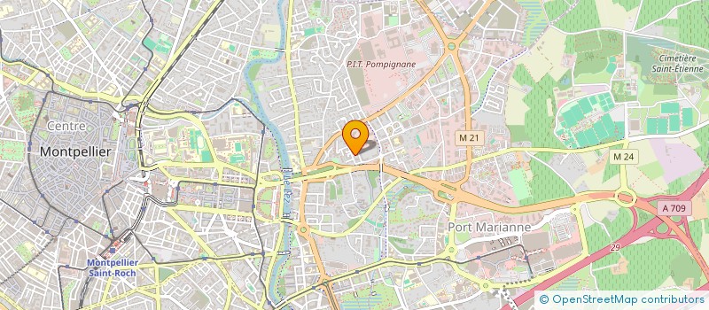 localisation de l'entreprise MONSIEUR KEVIN FUENTES à MONTPELLIER