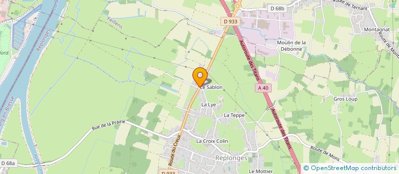 localisation de l'entreprise MONSIEUR KEVIN FUGIER à REPLONGES