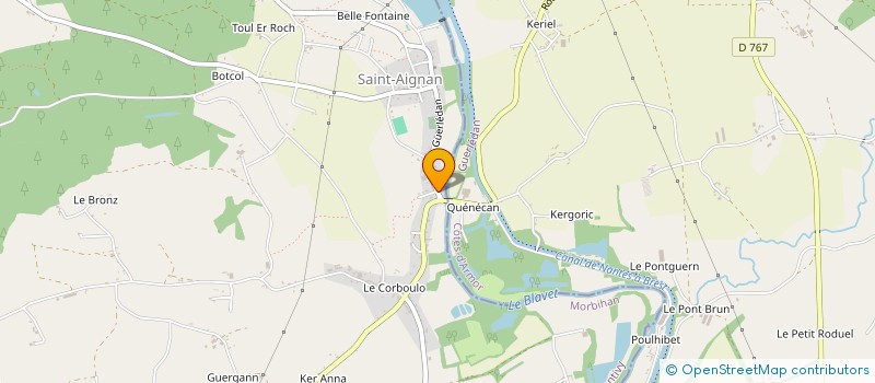 localisation de l'entreprise MONSIEUR KEVIN FURNISS  SAINT-AIGNAN