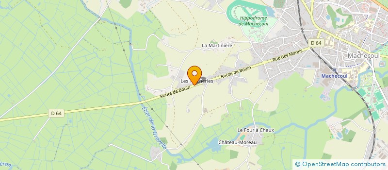 localisation de l'entreprise MONSIEUR KEVIN FUSTEMBERG  MACHECOUL-SAINT-MEME