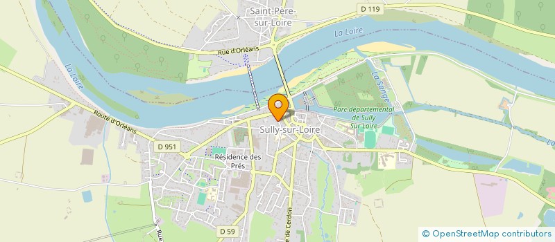 localisation de l'entreprise MONSIEUR KEVIN GADREY à SULLY-SUR-LOIRE