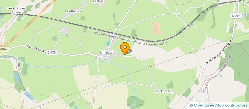 localisation de l'entreprise MONSIEUR KEVIN GALLIET  BILLEZOIS