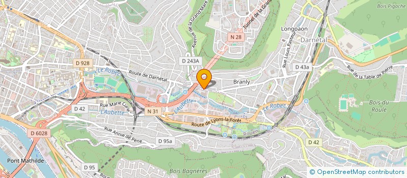 localisation de l'entreprise MONSIEUR KEVIN GALOPIN  DARNETAL