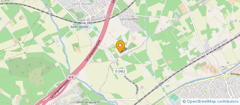 localisation de l'entreprise MONSIEUR KEVIN GALOPIN à SAINT-AUNES