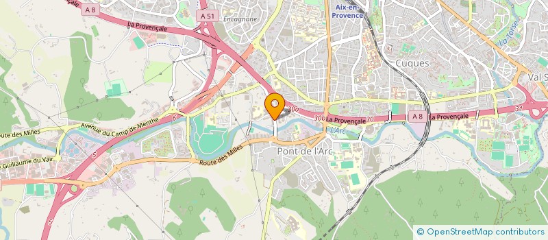 localisation de l'entreprise MONSIEUR KEVIN GALTE à AIX-EN-PROVENCE