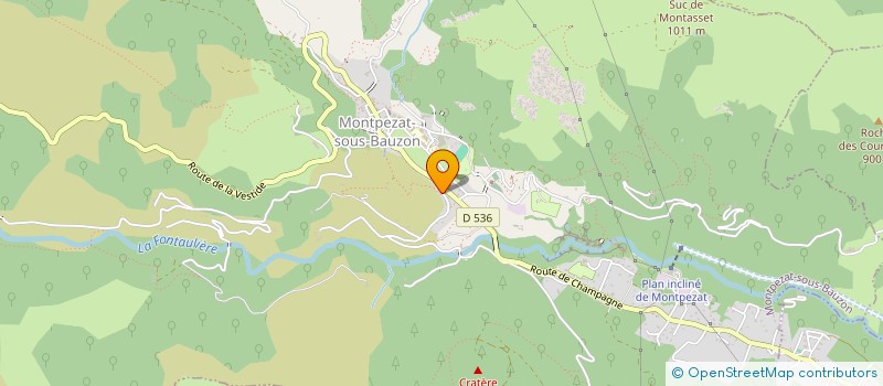 localisation de l'entreprise MONSIEUR KEVIN GAMONDES  MONTPEZAT-SOUS-BAUZON