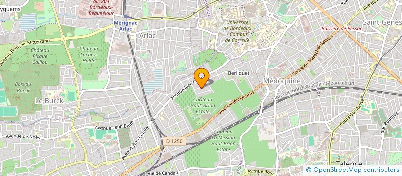 localisation de l'entreprise MONSIEUR KEVIN GANNE SERVANT  PESSAC