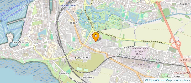 localisation de l'entreprise MONSIEUR KEVIN GARCIA  LA ROCHELLE