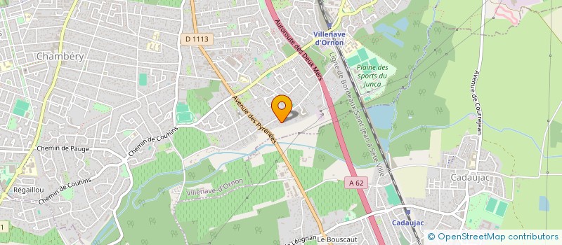 localisation de l'entreprise MONSIEUR KEVIN GARRAU  VILLENAVE-D'ORNON