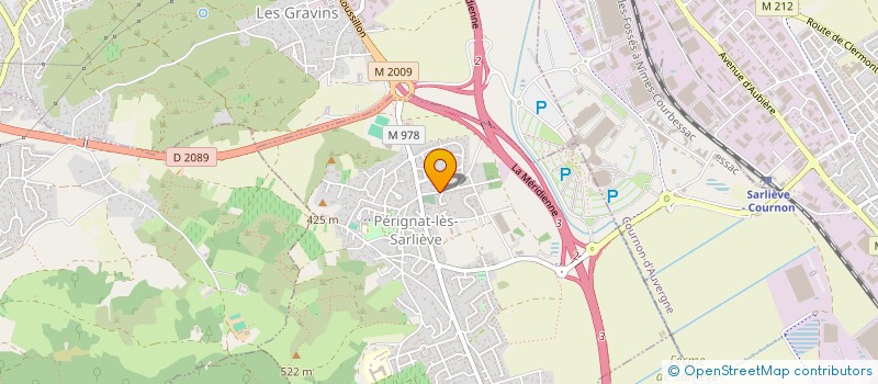 localisation de l'entreprise MONSIEUR KEVIN GATT  PERIGNAT-LES-SARLIEVE