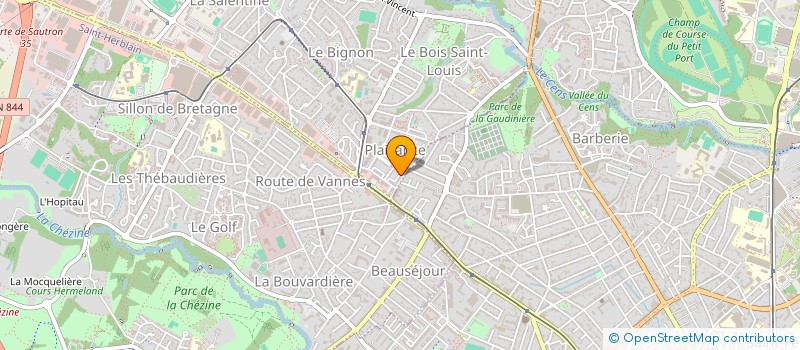 localisation de l'entreprise MONSIEUR KEVIN GATTEPAILLE à ORVAULT