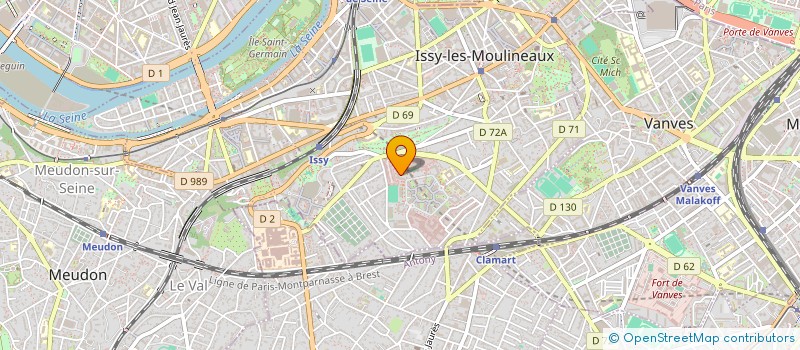localisation de l'entreprise MONSIEUR KEVIN GAURIAUD à ISSY-LES-MOULINEAUX