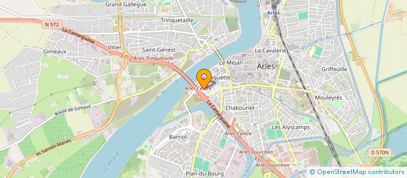 localisation de l'entreprise MONSIEUR KEVIN GAUTIER  ARLES