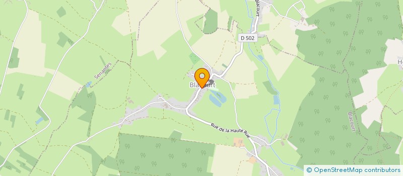 localisation de l'entreprise MONSIEUR KEVIN GAUTIER  BLACOURT