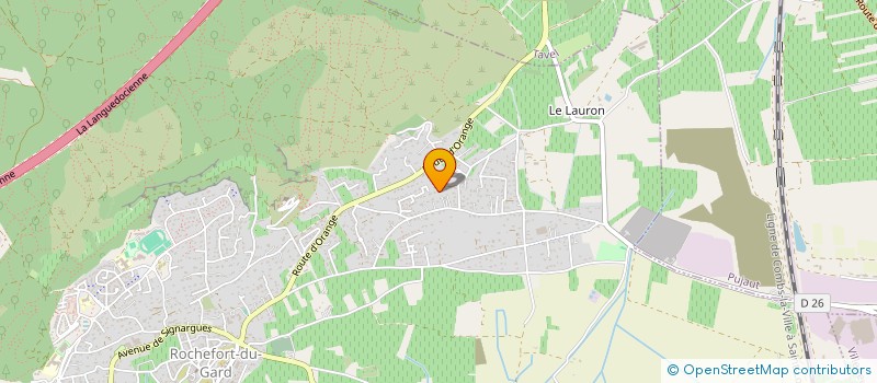 localisation de l'entreprise MONSIEUR KEVIN GENONCEAU  TAVEL