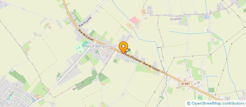 localisation de l'entreprise MONSIEUR KEVIN GENRE  MERVILLE