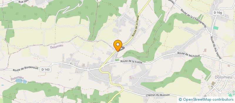 localisation de l'entreprise MONSIEUR KEVIN GENTIL à SAINT-SORLIN-DE-MORESTEL
