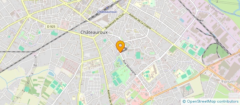 localisation de l'entreprise MONSIEUR KEVIN GEREZ à CHATEAUROUX