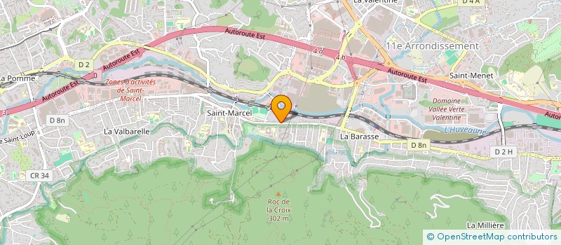 localisation de l'entreprise MONSIEUR KEVIN GHEUX  MARSEILLE